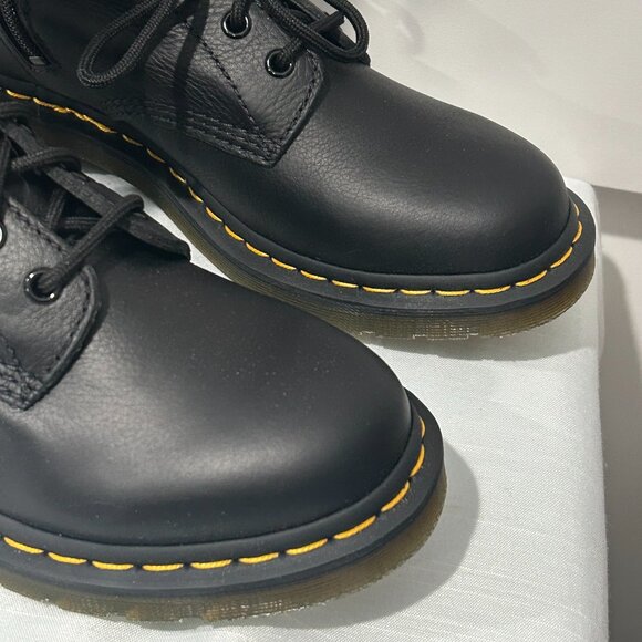 NIB Womens Dr Martens Virginia 1B60 Bex Pisa Nana leather knee boots Sz 10 black - Picture 2 of 6